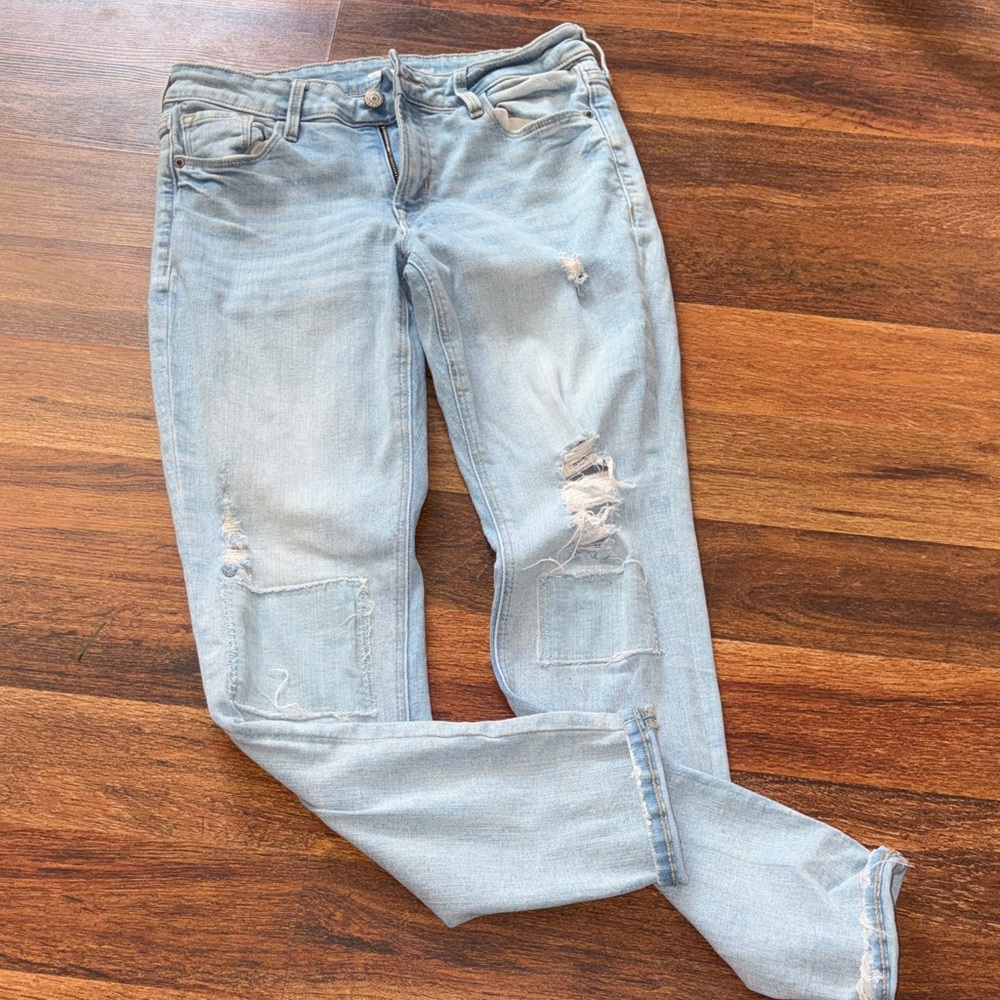 Old Navy Light Blue Boyfriend Jeans